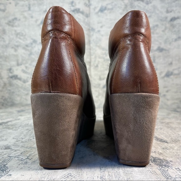 Antelope 808 Leather and Suede Platform Bootie - Picture 5 of 13